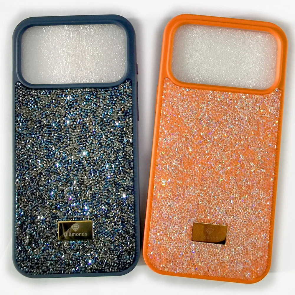 Multicolored Gold Diamond Bling Rhinestone Glitter Protective Case