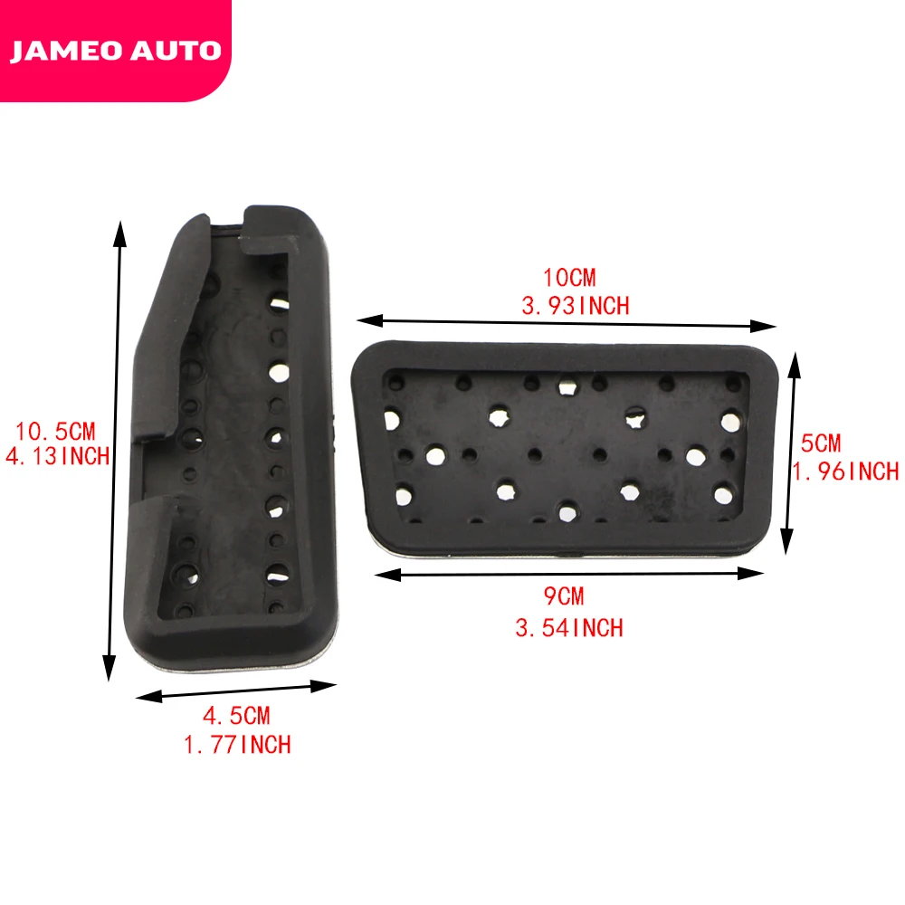 Auto Car Pedals Gas Brake Clutch Accelerator Pedal Pad Plate Cover for Honda CITY 2013-Vezel HRV HR-V 2015-Jameo