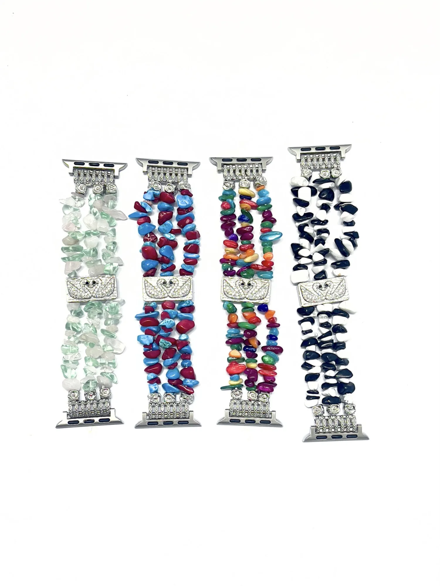 Bracelet de montre à bijoux pour iWatch Ultra 2 Se 9/8/7/6 Bracelet de montre tendance 42/44/45/49 mm 38/40/41 mm_voghion.com