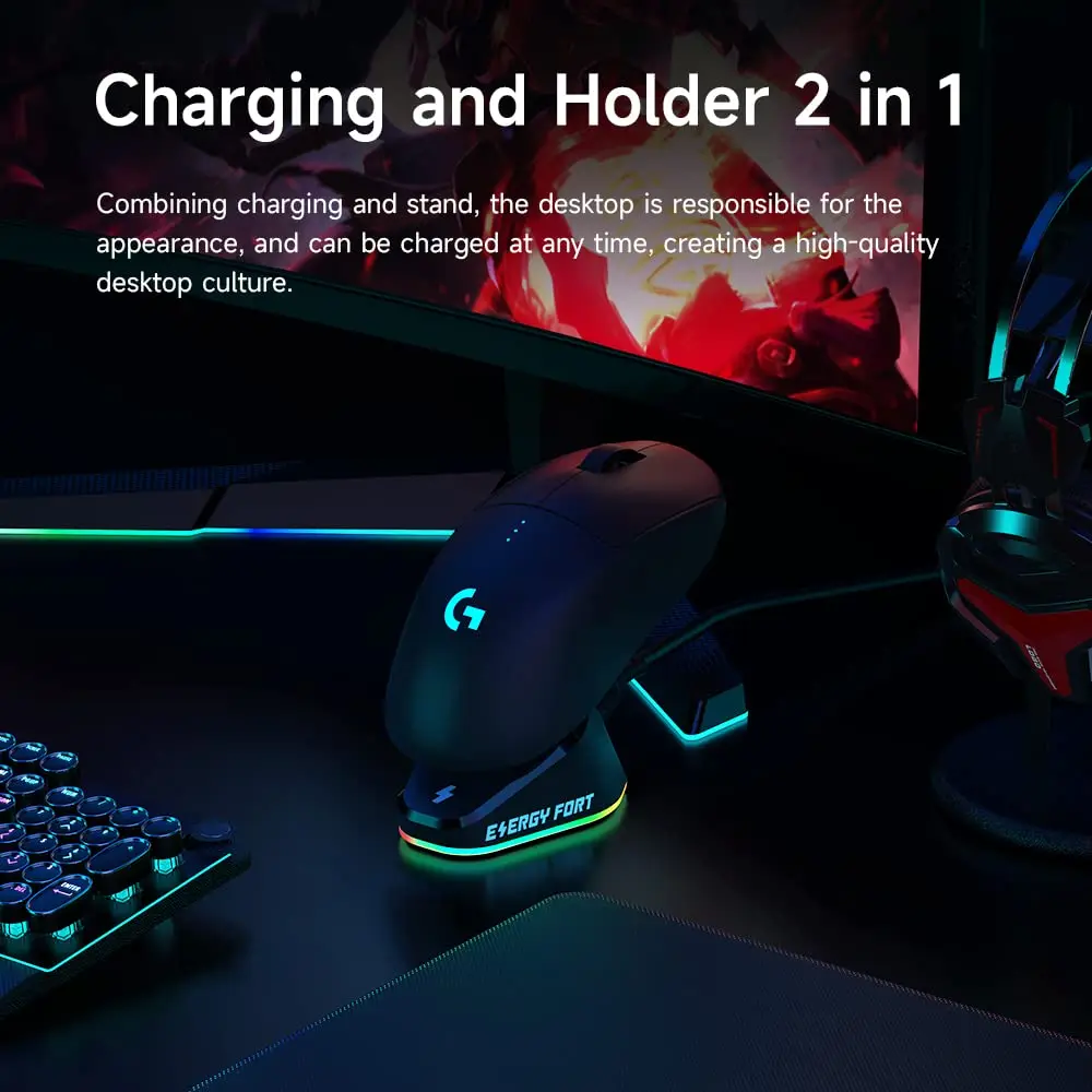 Logitechワイヤレス充電器,g502 x/g703/g903,lightspeed g502 xplus g 