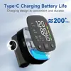 Yongrow Rechargeable Digital Wrist Blood Pressure Monitor Sphygmomanometer Tonometer Tensiometer Heart Rate Meter BP Monitor 3