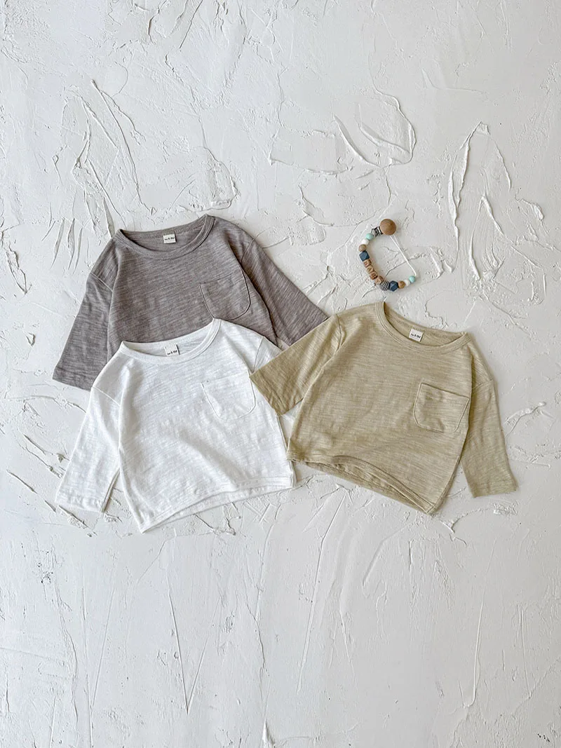 Cotton Baby Girl Long Sleeved Shirt for Autumn