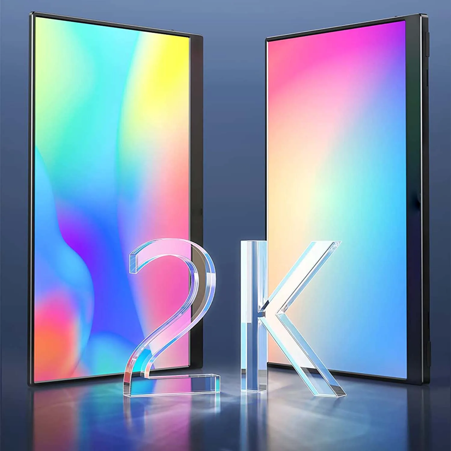 ޴  2K 13.3 &2560*1440 HDR, ޴ Ʈ USB C HDMI IPS ܺ ÷ PC ȭ Mac PS45 ġ
