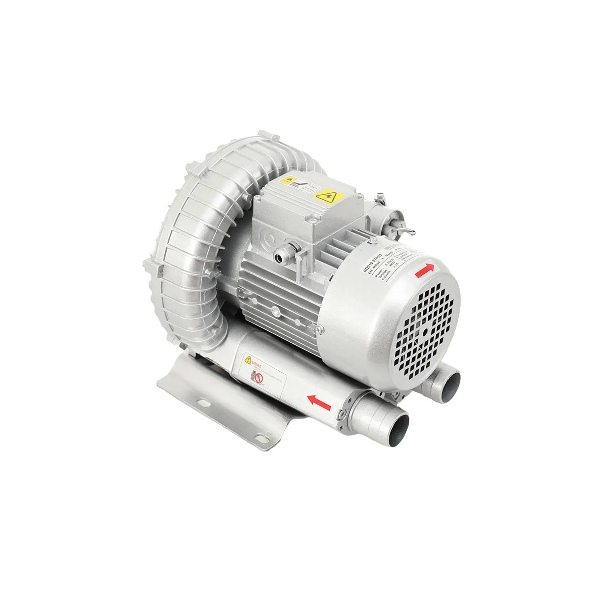 220V 370W Vortex-Gebläse Industrielle Hochdruck-Luftpumpe Zentrifugal-Vakuumpumpe Vortex-Saugventilator Luftgebläse – Detail 13