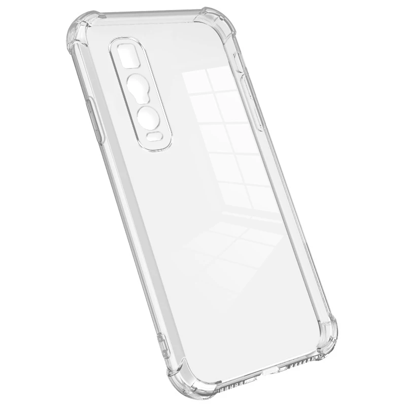 Shockproof Transparent Silicone Protective Cover