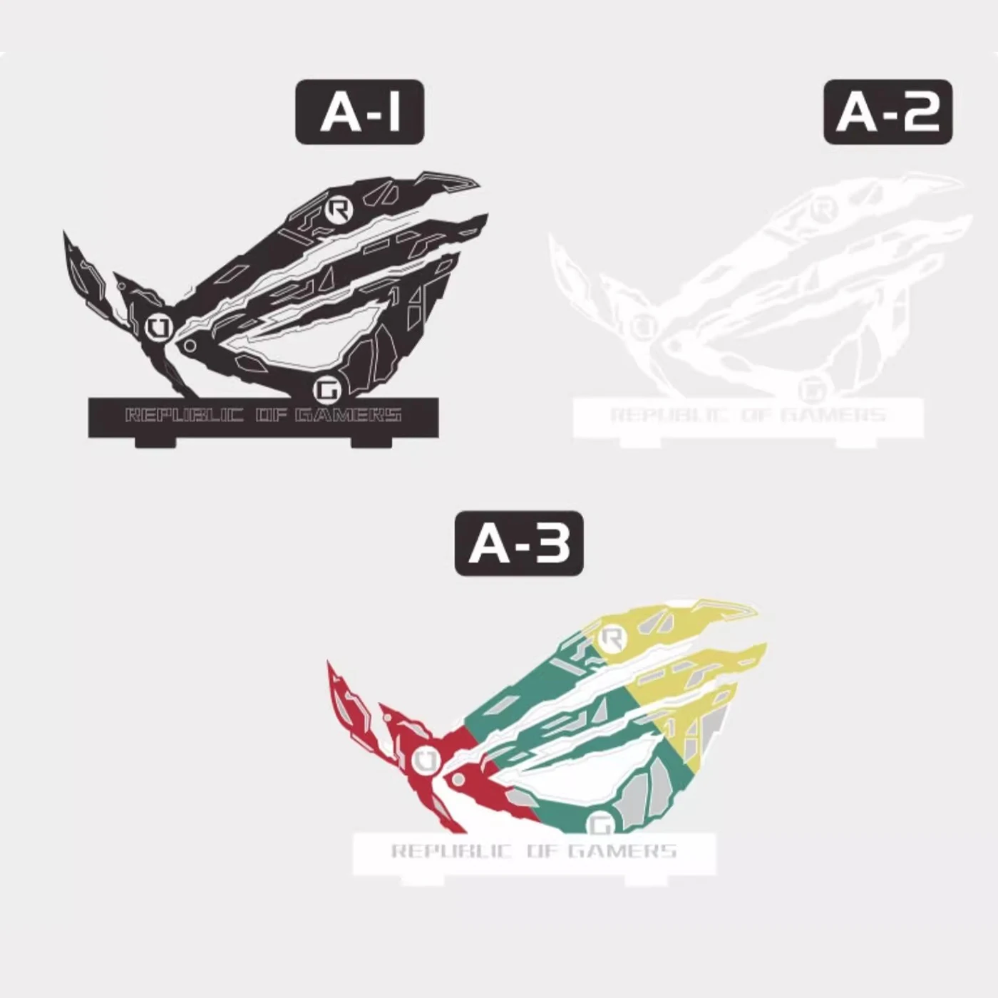 Rog-mechanical Eye Handle Rog Logo Belief Aura Sync Argb 5v 3pin - Imagem 2