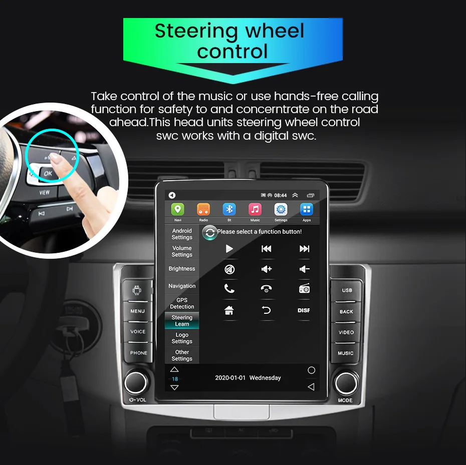 Car Android dashboard 8.1 Tesla Style Screen Car radio tape for Volkswagen  Passat 2015-2018 head unit multimedia radio car tape - AliExpress