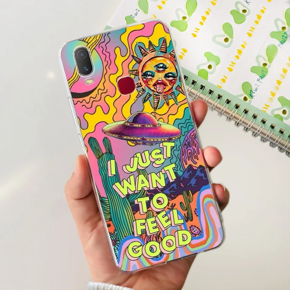 Fashion Elegant Printing Soft Silicone TPU Phone Back Cover -
