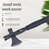 Outdoor survival camping forging and striking multifunctional axe woodworking axe of high quality 3