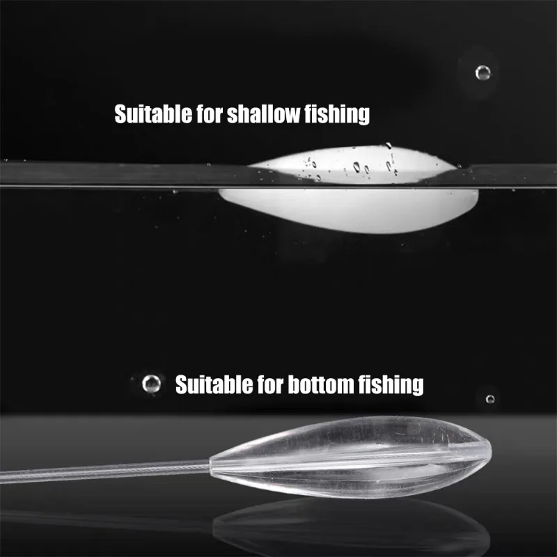 Acrylic Fishing Float Transparent Sinkend Type Casting Bobbers Clear  Bombarda Sinking Fly Fishing Spinning Floats Fishing Tackle - AliExpress