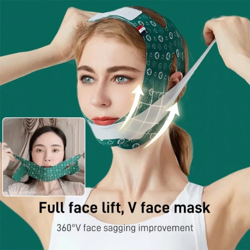 Zero Gravity Lifting Mask household face thinning bandage V Shape Face