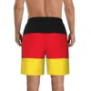 2023 Summer Polyester Germany Country Flag 3D Printed Men's Board Shorts Beach Pocket Running Summer Pants 4