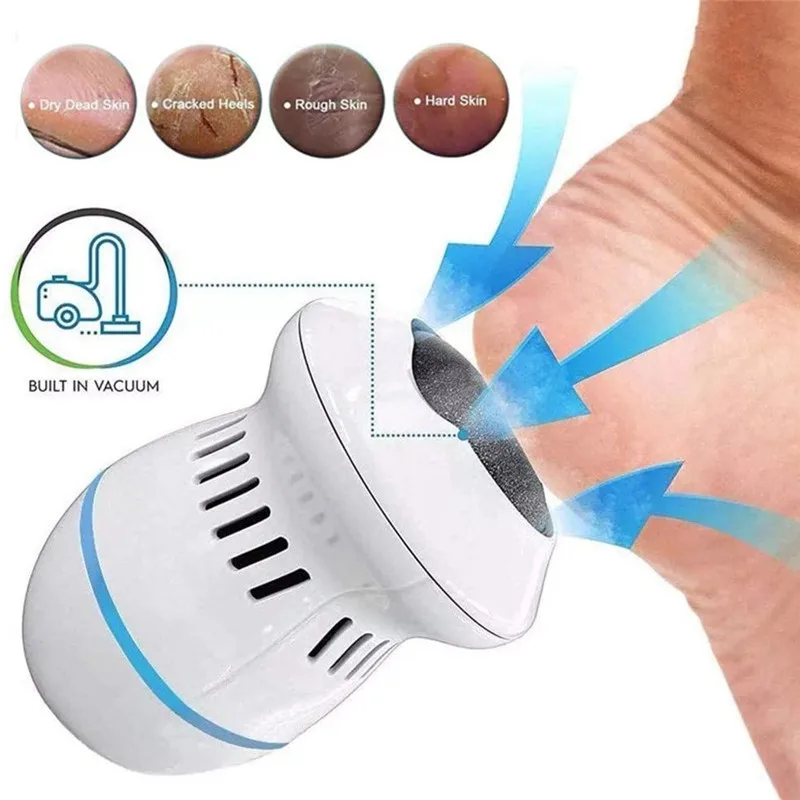 Electric Foot File Grinder Dead Skin Callus Remover for Pedicure Tools Feet Care Hard Cracked Files Clean |