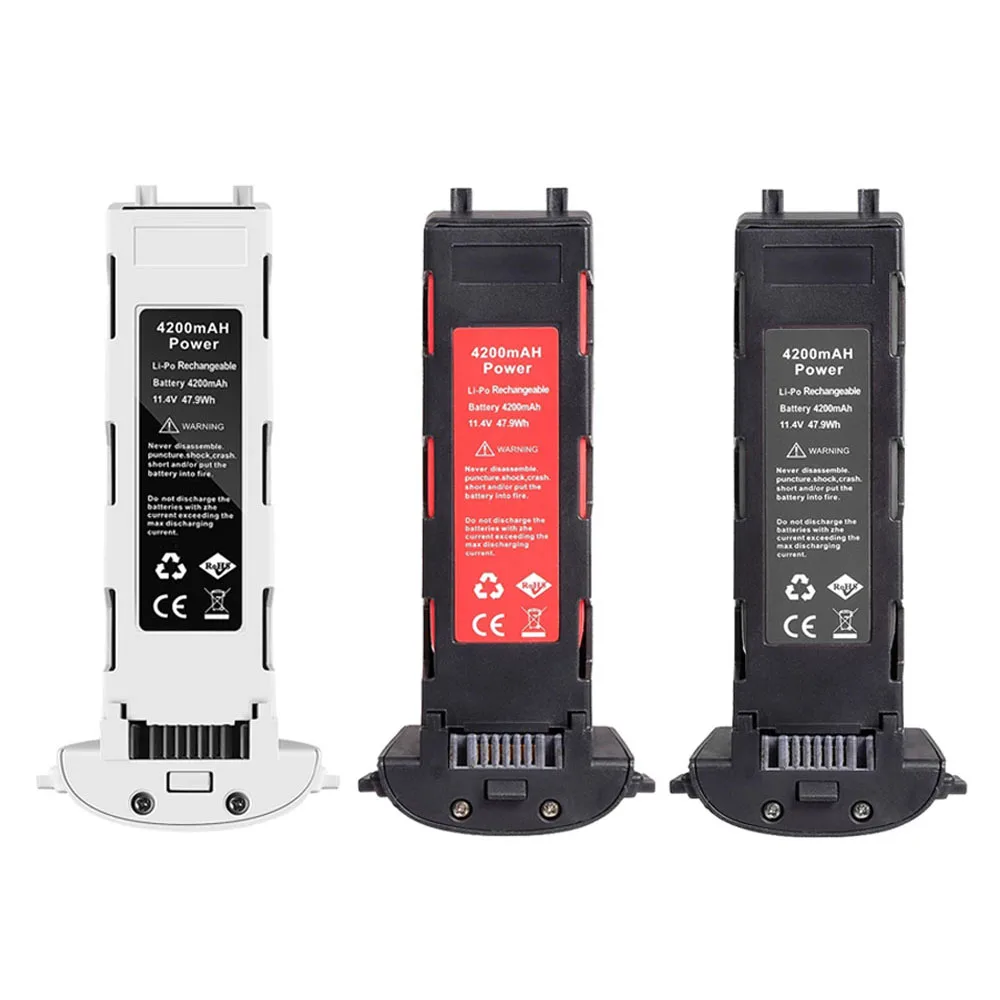 Batterie Drone 7.4V 2200mAh Li-Po Rechange avec Protection Multiple