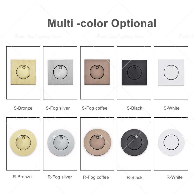 Modern Embedded Reading Wall Lamp for Bedroom Bedside Living Room Corridor Entrance LED Lights Adjustable Lamps Fixture Sconce