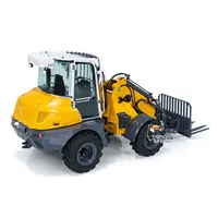 SALE LESU AT1050 RC Hydraulic Loader RTR 1/14 Machine Telescopic Arm Fork Lift Truck Model Construction Vehicles RC Car 2