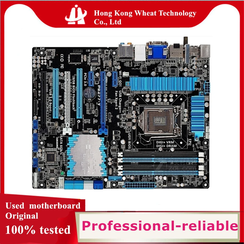 

Intel Z77 P8Z77-V motherboard Used original LGA 1155 LGA1155 DDR3 32GB USB2.0 USB3.0 SATA3 Desktop Mainboard
