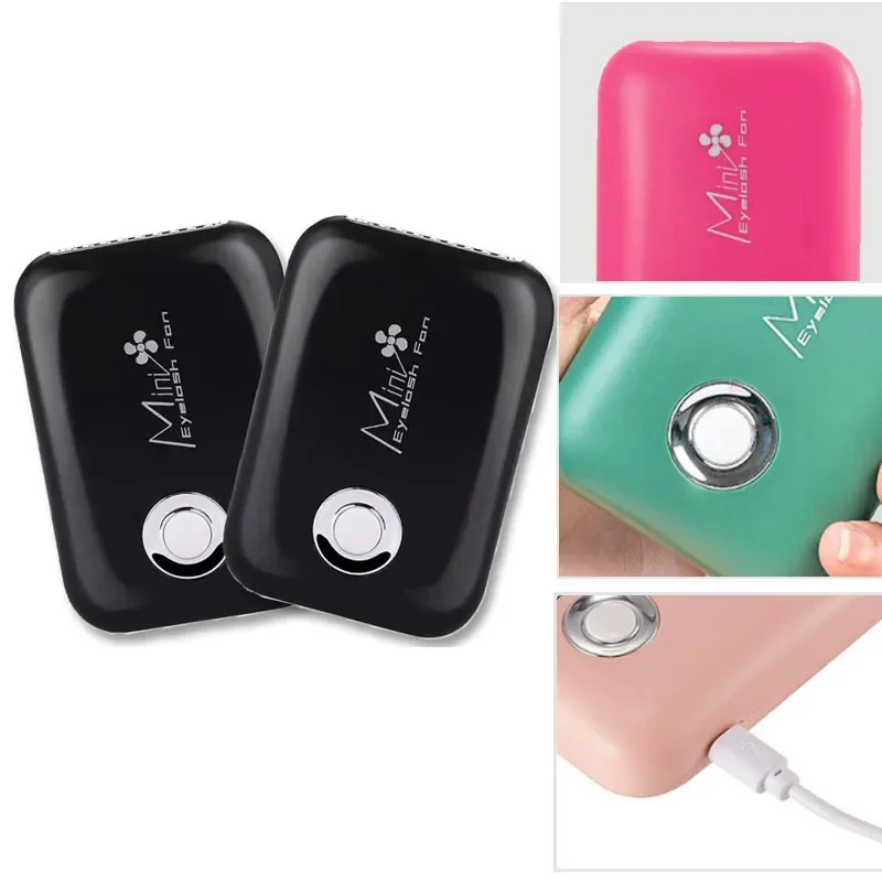 USB 미니 속눈썹 팬 건조기 송풍기 접목 속눈썹 가짜 눈 속눈썹 마스카라 접착제 빠른 건조 속눈썹 연장 용품 메이크업 도구