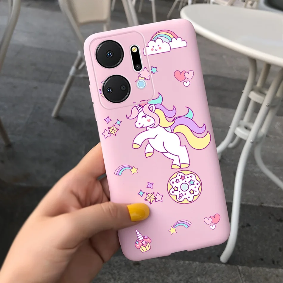Beautiful Girl Sunflower Soft Silicone Bumper Phone Case