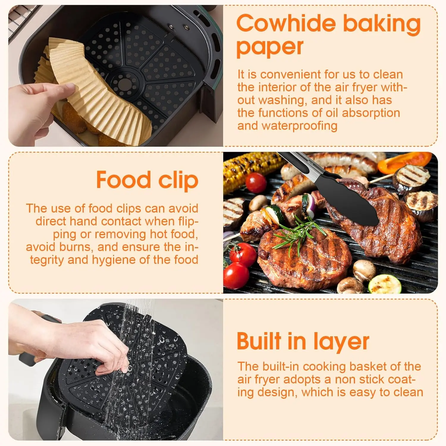 220V Air Fryer 8L Family Size Nonstick Digital Air Fryer Oven Large Capacity Multifunctional Home Visual Electric