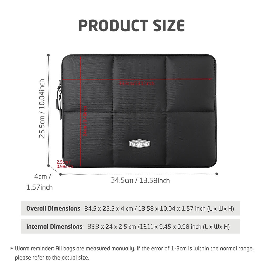 Shockproof Waterproof Laptop Sleeve - Portable Protective Case
