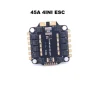 BLHELI_S 4IN1 45A 60A ESC Supporting 3-6S brushless motor Support DShot300 600/Multishot/Oneshot/PWM FPV UAV F4 Flight Control 3