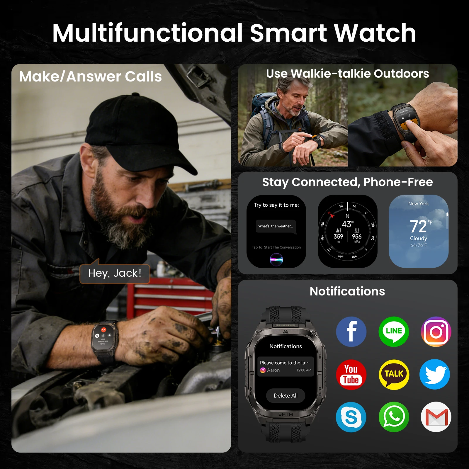 KOSPET TANK M4C Smartwatch KOSPET TANK M4C Smartwatch - Image 6