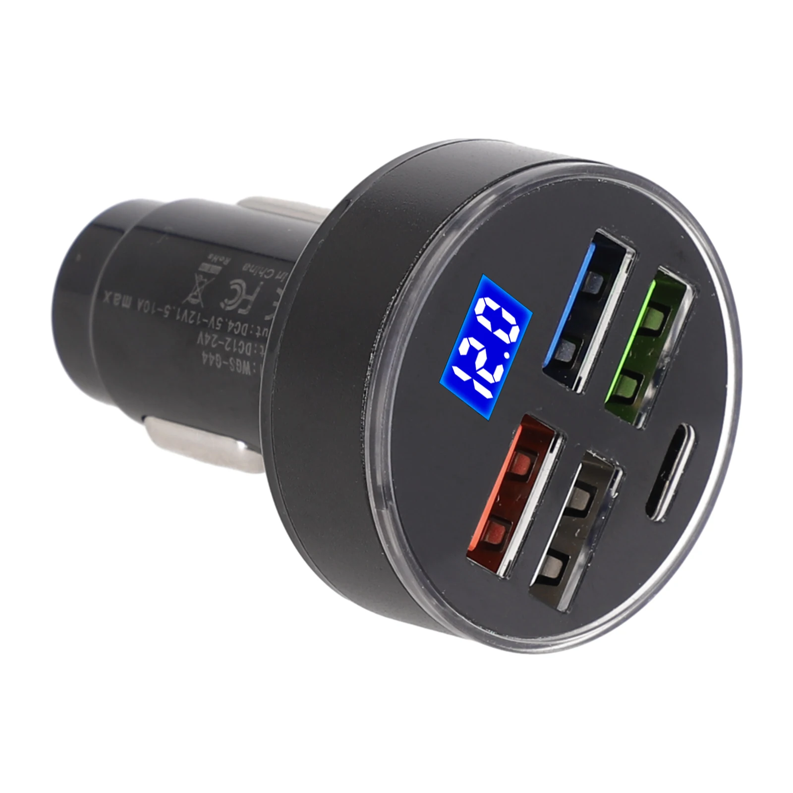 

Camper Fast Charge Charger 15.5W 4USB+PD Type-C Car Charger Quick Charge Adapter Electronics Accessories For RV Caravan Boat
