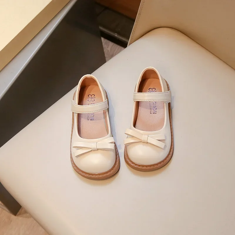 2025 Spring Autumn Girls Oxfords School Soft PU Leather Shoes Cute Sweet Mary Jane Flats Kids Shoes For Girl 4
