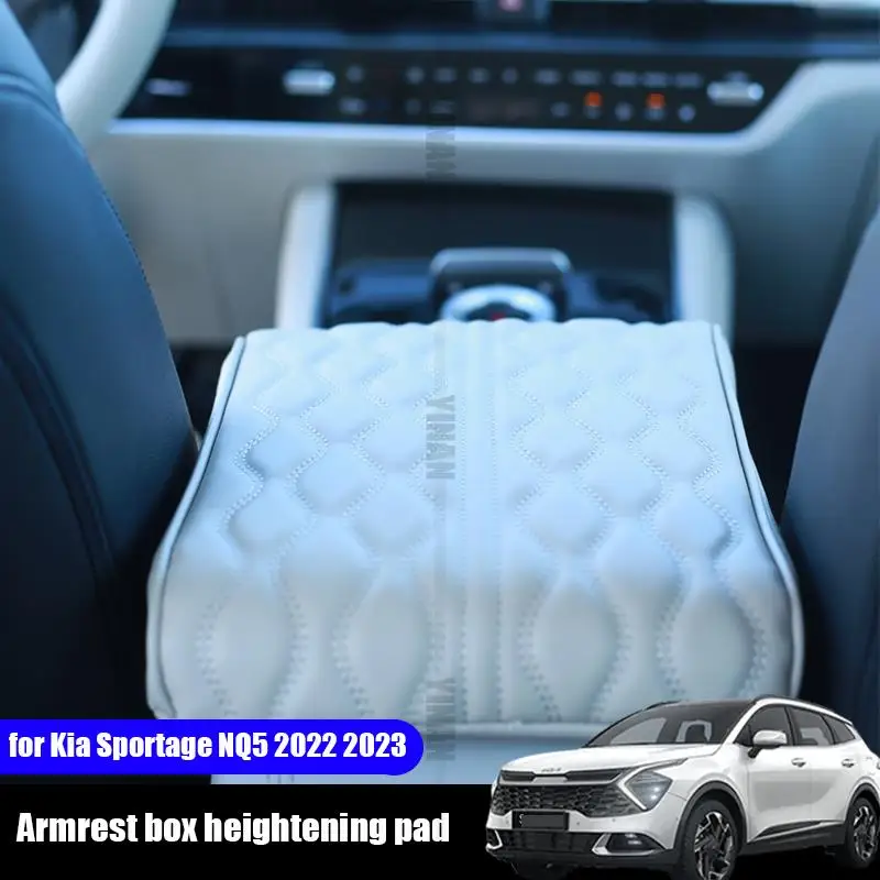 

for Kia Sportage NQ5 2022 2023 middle armrest box heightening pad leather gloves car supplies interior new