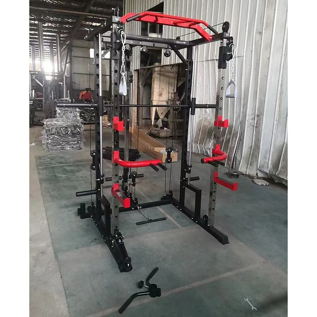 다기능 전신 근육 운동 갠트리, 스미스 머신, 체육관 종합 훈련, 피트니스 장비