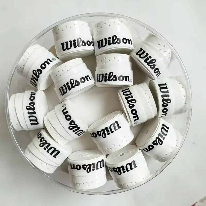 Wilson 9PCS Tennis racket Overgrip Tennis Grips dry feel Racquets Wraps Hand Glue Overgrips Non-slip Fishing Grip tennis overgrip tennis accessories racket grip racket grip tape racket overgrip tennis racket tape