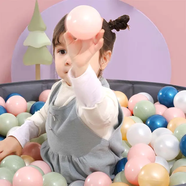 Folding Dry Pool Baby Playpen Ball Pool Portable Baby House Ocean Indoor Outdoor Games Kids Playing House Baby Birthday Gift 5