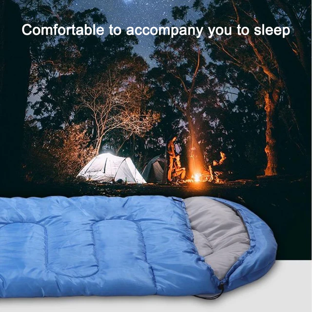 Ultralight Envelope Sleeping Bag Travel Portable Sleeping Bag Breathable Comfortable Mattress with Compression Sack for 3 Season - Image 4