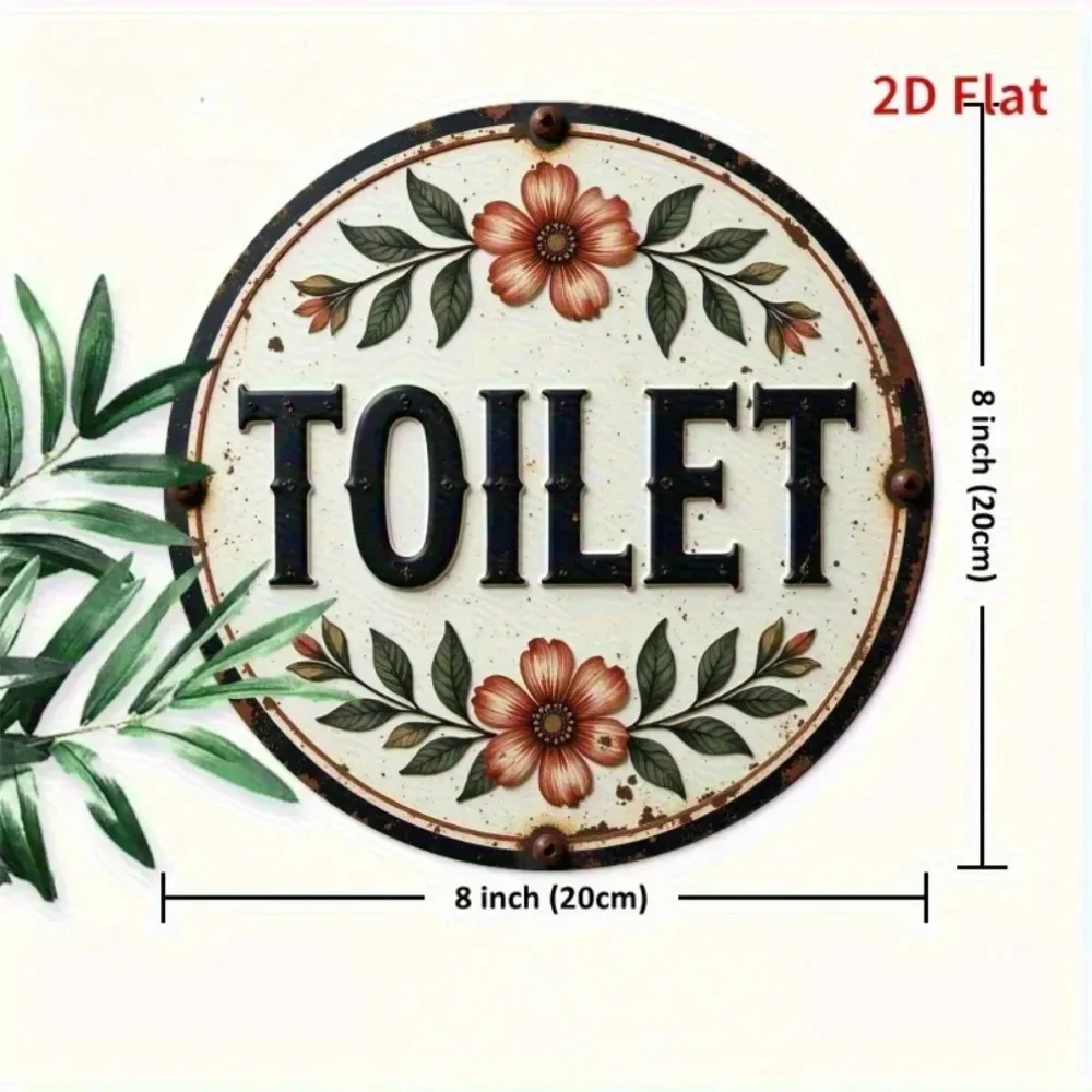 Vintage Toilet Sign 4