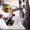 1/2in High Torque Electric Wrench Brushless Cordless Impact Wrench Decoration Team Power Tools For Dewalt 20V Battery 4