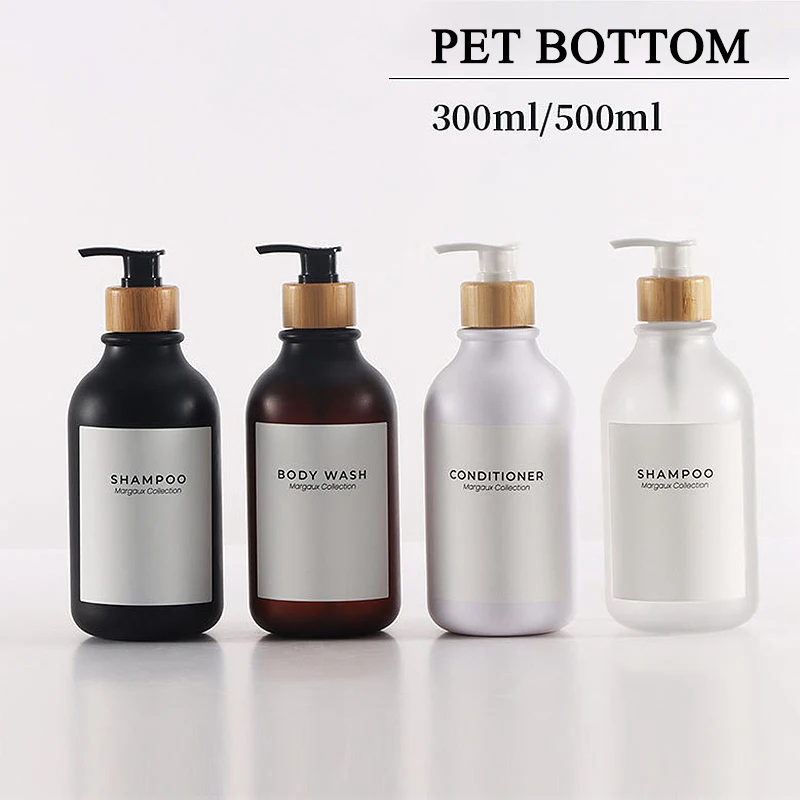 300/500ml Soap Dispenser Bottles Bathroom Bath Pump Bottle Refillable Shampoo Shower Gel Liquid Empty Bottles for Kitchen Soap dispenser soap pump shampoo bottles
