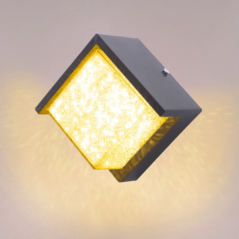 Description Picture 6 of itemModern Crystal LED Wall Light Outdoor Waterproof Decor Lights garden balcony terrace villa entrance door wall lamp