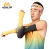 AONIJIE Summer Cooling Arm Sleeves Men Women Marathon Running Sports Sleeves Sun Protection Sleeves Hiking Cycling Arm Sleeves 2