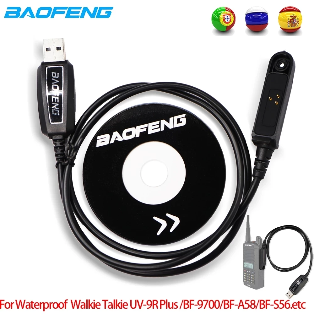 

Adapter Cable Baofeng UV-9R Plus Waterproof Radio to 2 Pin Headset Speaker Mic for UV-9R Plus UV-XR Waterproof Walkie Talkie
