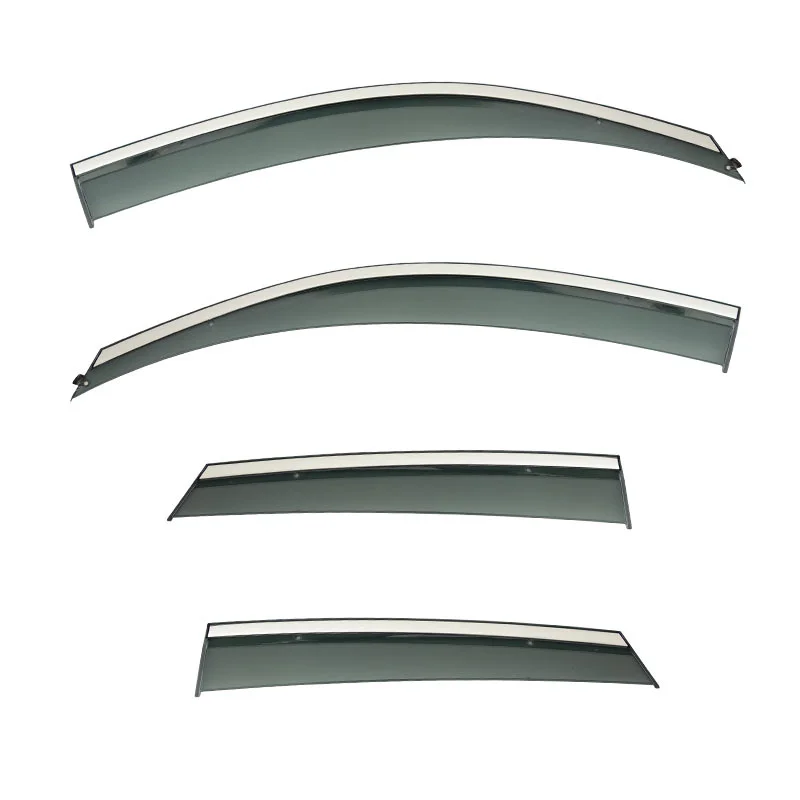 For AUDI Q3  MK2 F3 2019-2022 Accessories Window Visor Rain Or Shine Side Window Deflector Visor Shades Ventvisor Strip