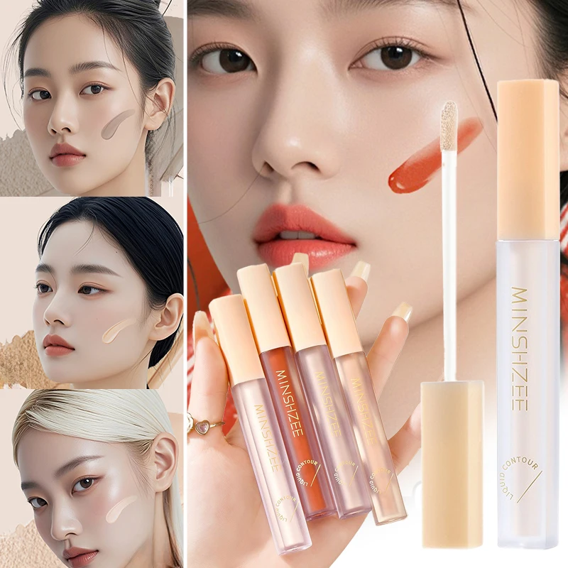 Liquid Contouring Stick 3D Cement Grey Nose Shadow And Highlighter Facial Brightening Cream Contour Bronzer Concealer Makeup_voghion.com