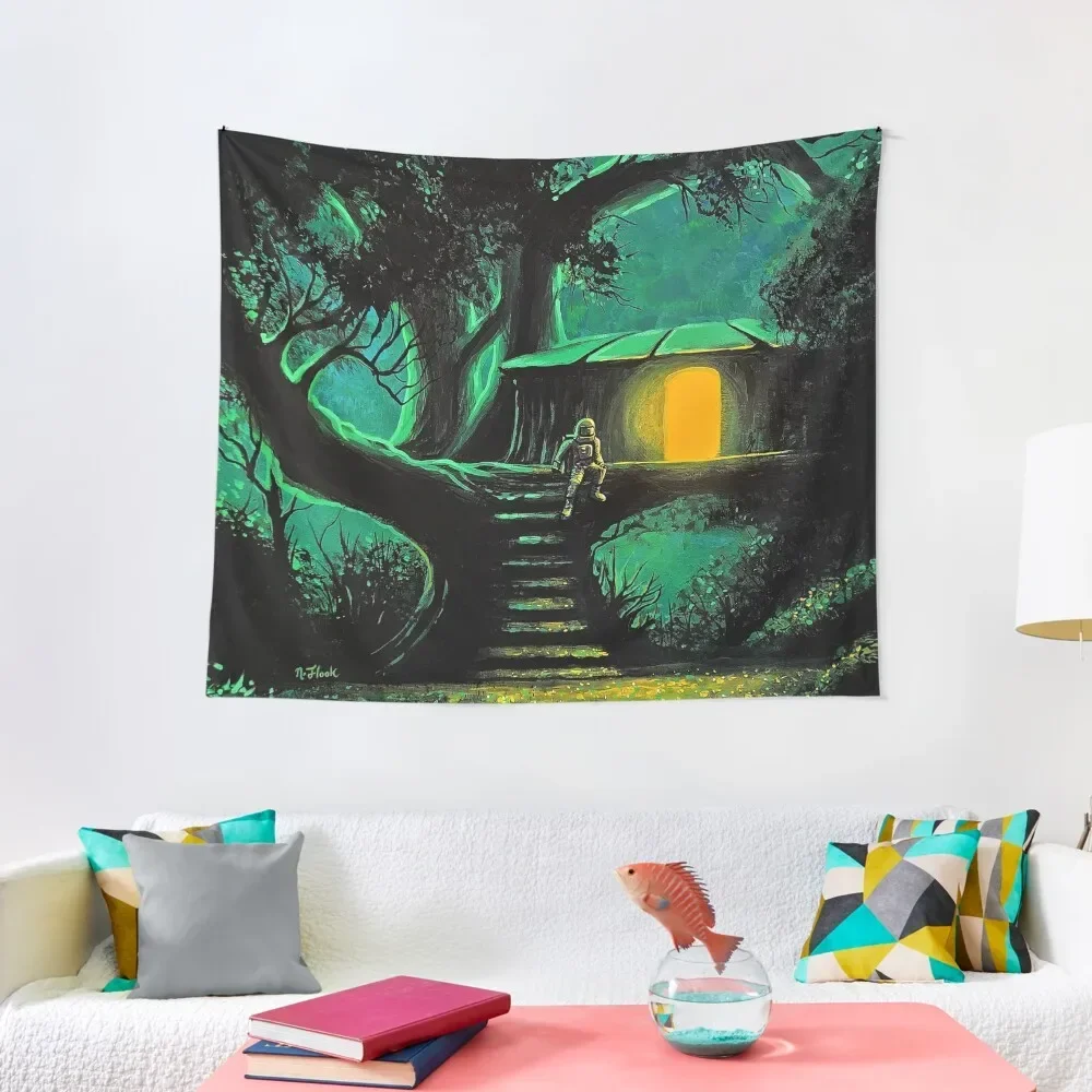 

Secluded Tapestry Room Decore Aesthetic Carpet Wall Tapestry