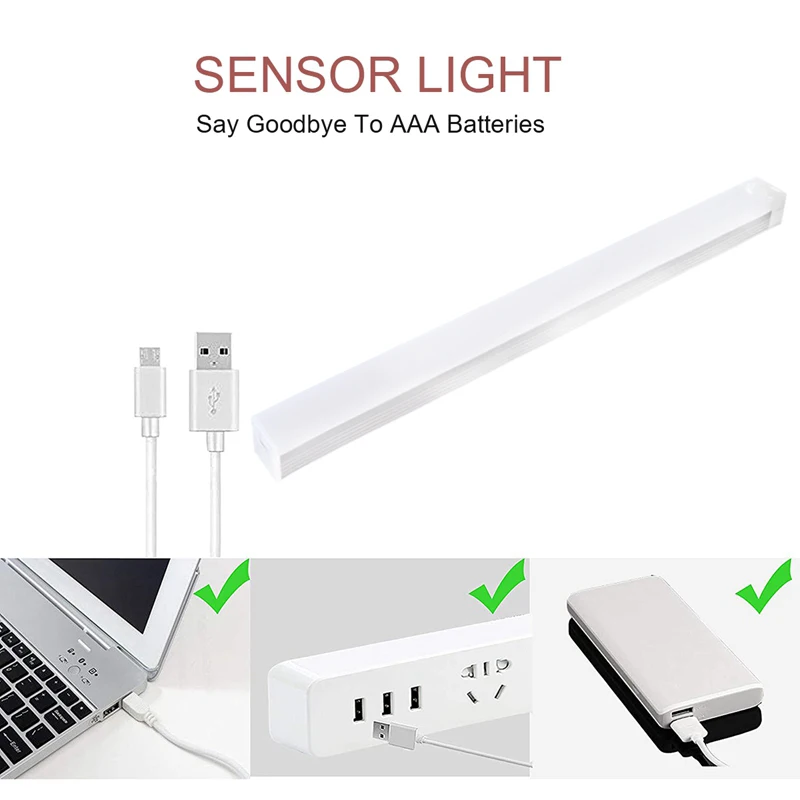 Motion Sensor-Wireless-LED-USB Rechargeable Night Light