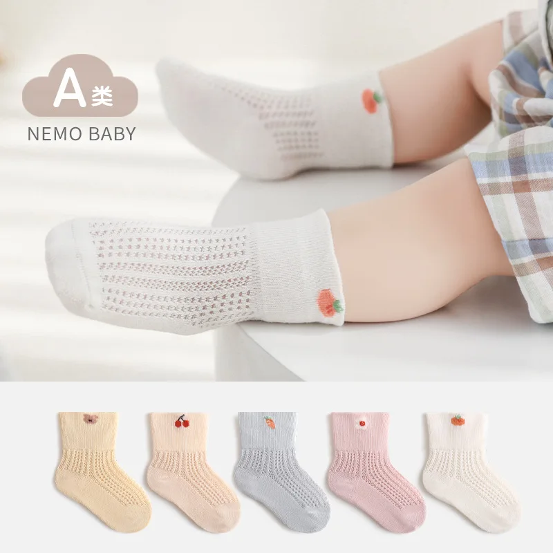 

Summer Newborn Socks Baby Girl Socks Cute Cartoon Infant Socks Accessories
