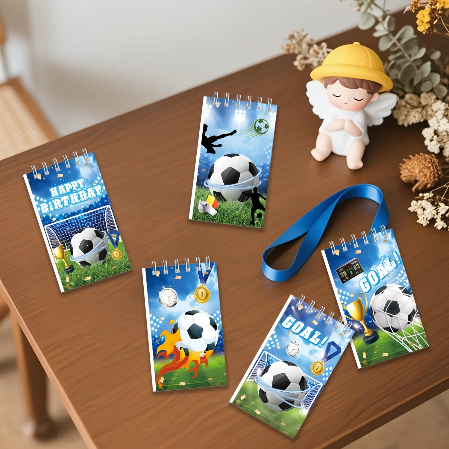 Football Enthusiast's Ultimate Mini Notebook – Smooth Writing Diary and Planner