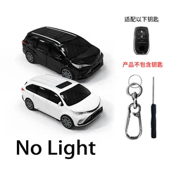 Elegant Smart Key Cover - Premium Remote Fob Protector & Accessory - White (No Light)