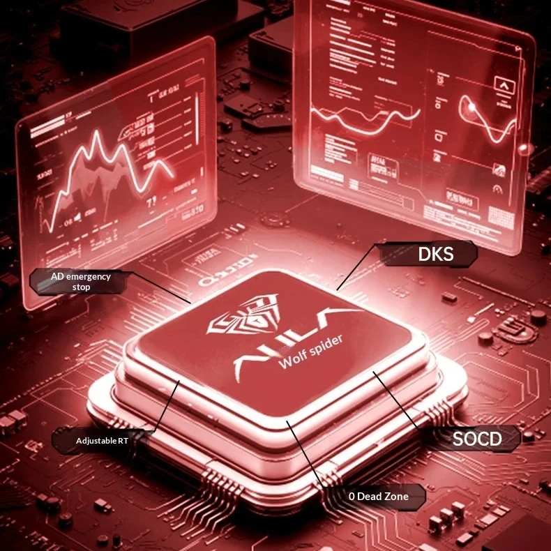 AULA HERO68 Air 3모드 무선 자기 스위치 게이밍 기계식 키보드 핫스왑 RGB 8KHz 폴링 레이트 0.005mm RT 낮은 대기 시간