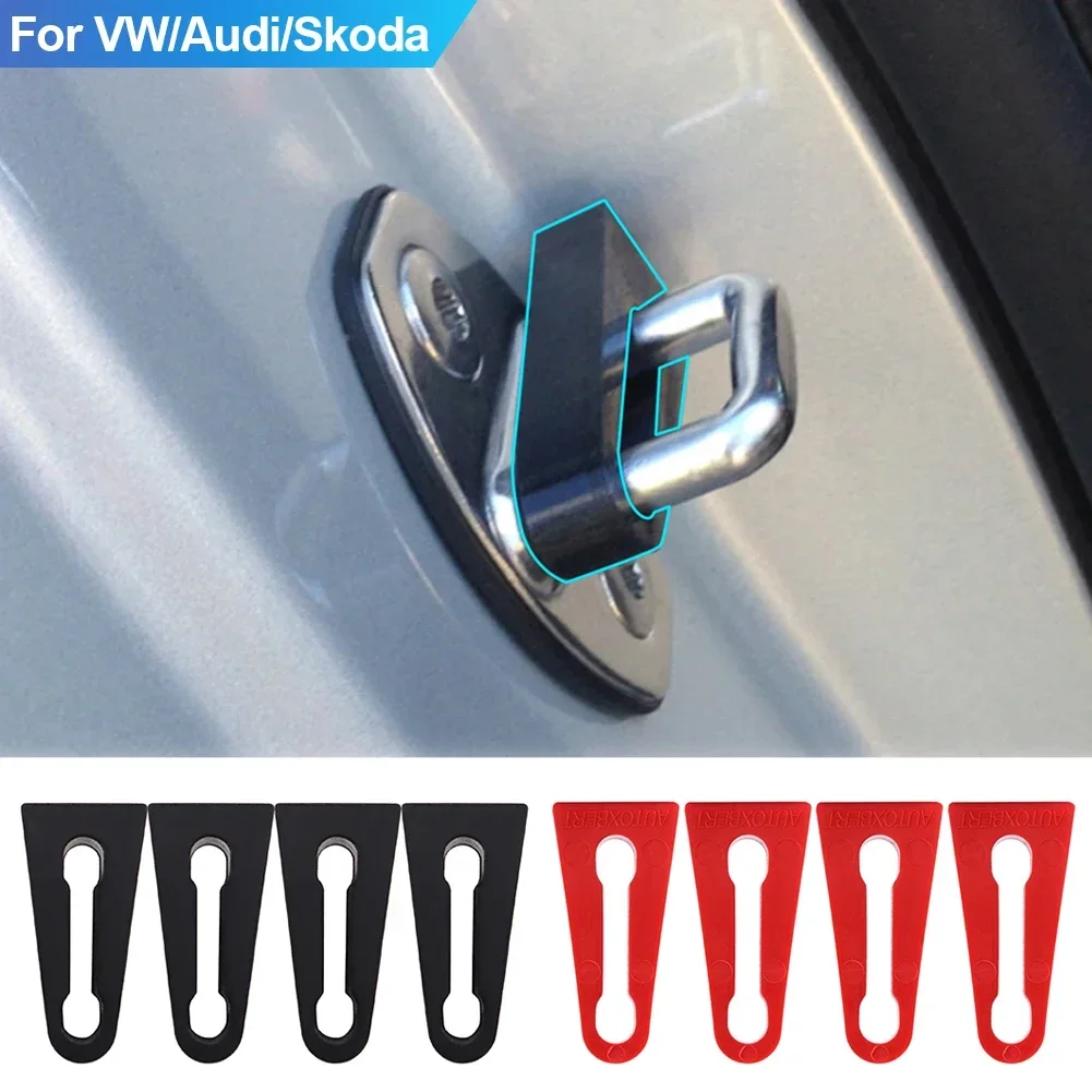 Door Lock Sound Deadener Damper Soundproofing Quiet er For VW Polo sedan Bora Caddy Golf Jetta Multivan Passat Tiguan Tiguan