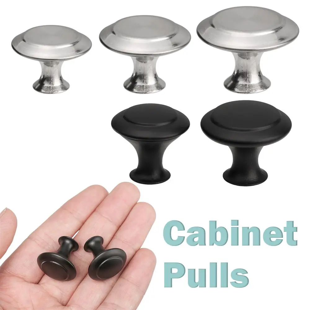 Cabinet Pulls Drawer Knob Door Handle 2Pcs Round Shape Cabinet Dresser Handles Furniture Fitting Hardware